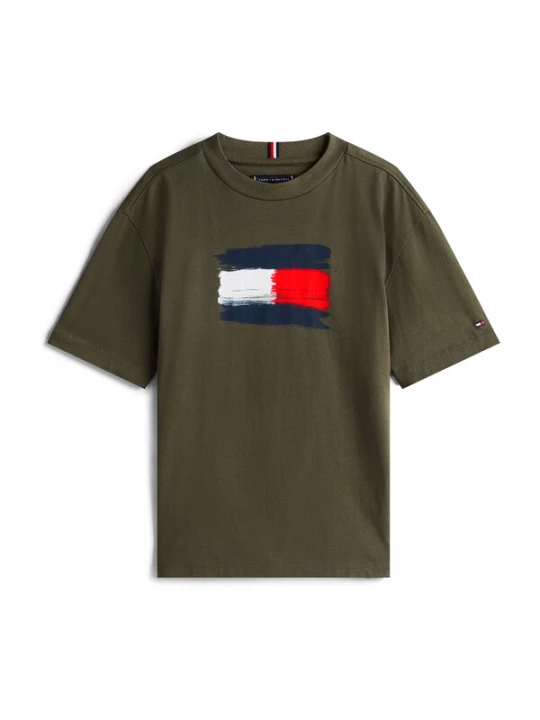 Foto van product TOMMY HILFIGER Shirt navy / olijfgroen / rood / wit