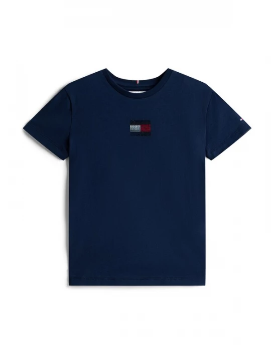 Foto van product TOMMY HILFIGER Shirt navy / robijnrood / zilver
