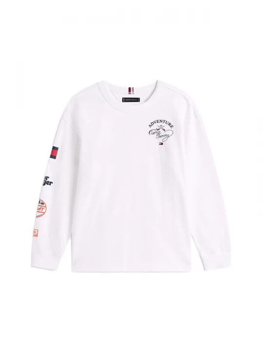 Foto van product TOMMY HILFIGER Shirt navy / rood / wit