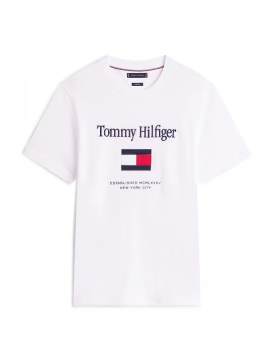 Foto van product TOMMY HILFIGER Shirt navy / rood / wit