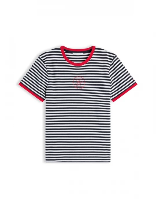 Foto van product TOMMY HILFIGER Shirt navy / rood / wit