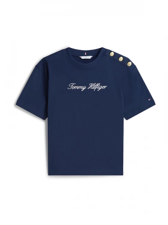 Foto van product TOMMY HILFIGER Shirt navy / wit