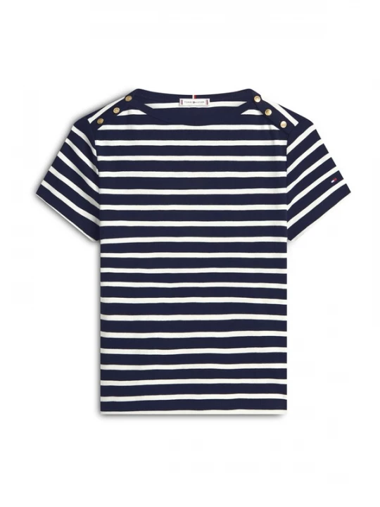 Foto van product TOMMY HILFIGER Shirt navy / wit
