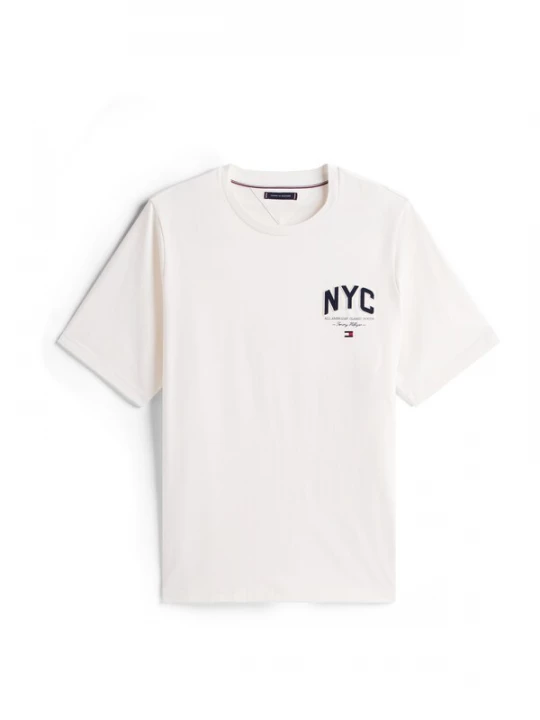 Foto van product TOMMY HILFIGER Shirt 'NYC' crème / zwart