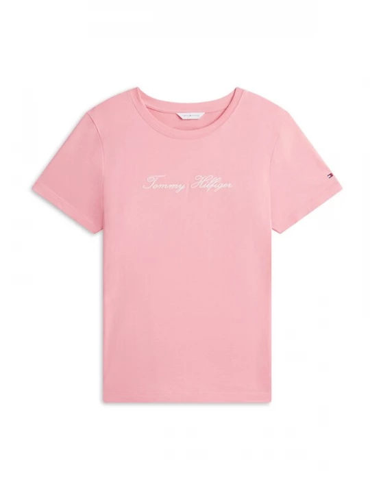 Foto van product TOMMY HILFIGER Shirt oudroze / wit