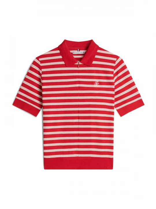 Foto van product TOMMY HILFIGER Shirt pastelroze / rood / wit