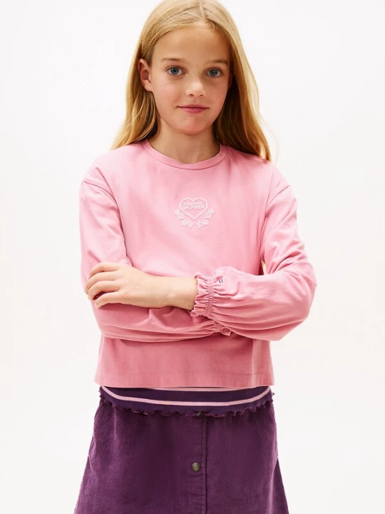 Foto van product TOMMY HILFIGER Shirt pink / natuurwit