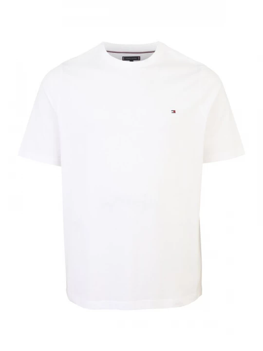 Foto van product TOMMY HILFIGER Shirt 'Plus Flag Embroidery' wit