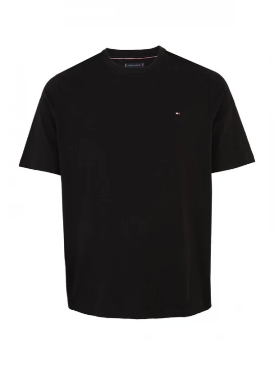 Foto van product TOMMY HILFIGER Shirt 'Plus Flag Embroidery' zwart