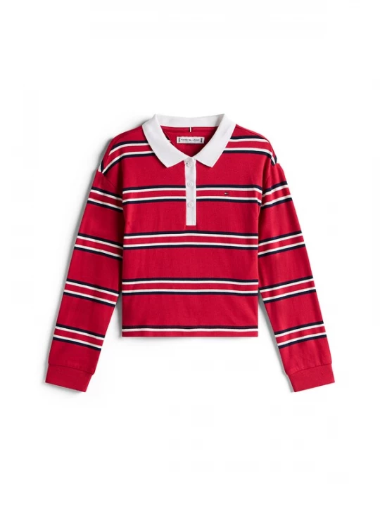 Foto van product TOMMY HILFIGER Shirt rood / zwart / wit