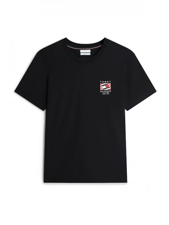 Foto van product TOMMY HILFIGER Shirt rood / zwart / wit