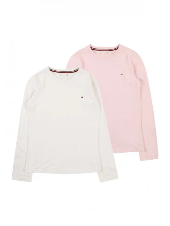 Foto van product TOMMY HILFIGER Shirt rosa / wit