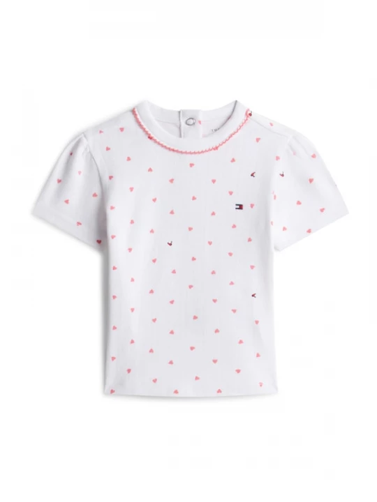 Foto van product TOMMY HILFIGER Shirt rosa / wit