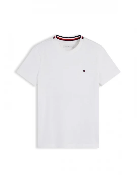 Foto van product TOMMY HILFIGER Shirt 'Signature Tape Collar' wit