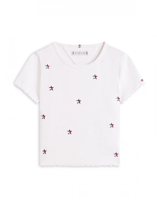 Foto van product TOMMY HILFIGER Shirt 'Star' marine / rood / wit