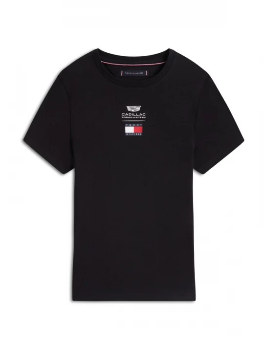 Foto van product TOMMY HILFIGER Shirt 'TH x CF1' kersrood / zwart / wit