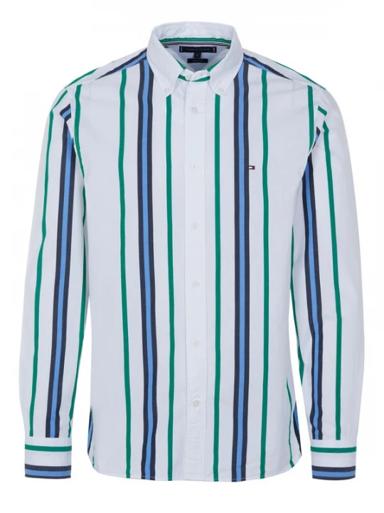 Foto van product TOMMY HILFIGER Shirt 'Tommy Hilfiger Hemd' wit