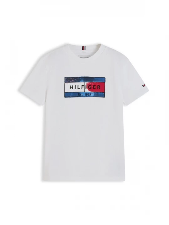 Foto van product TOMMY HILFIGER Shirt ultramarine blauw / rood / zwart / wit