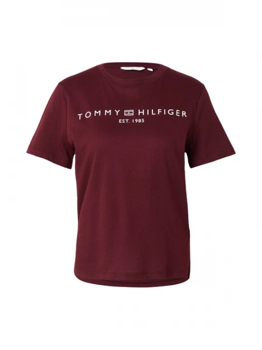 Foto van product TOMMY HILFIGER Shirt wijnrood / wit