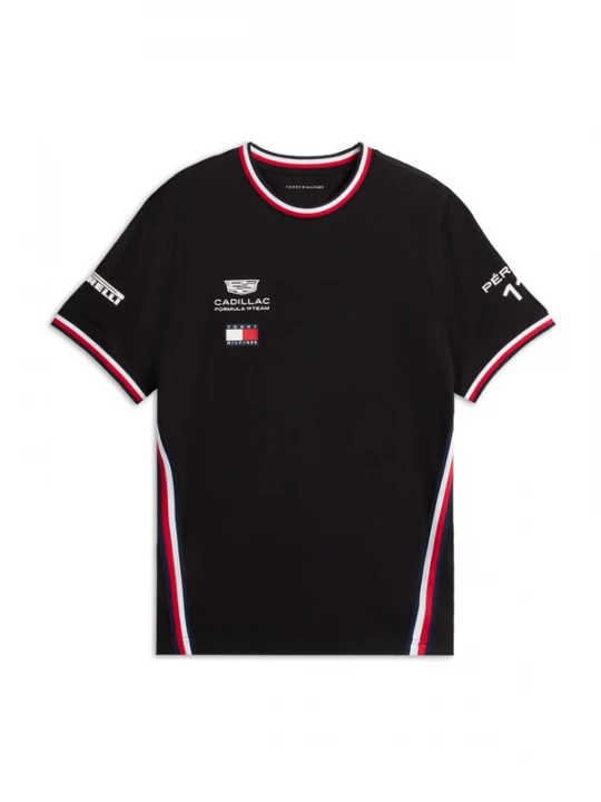 Foto van product TOMMY HILFIGER Shirt 'X CF1 Replica Perez Tee' navy / rood / zwart / wit