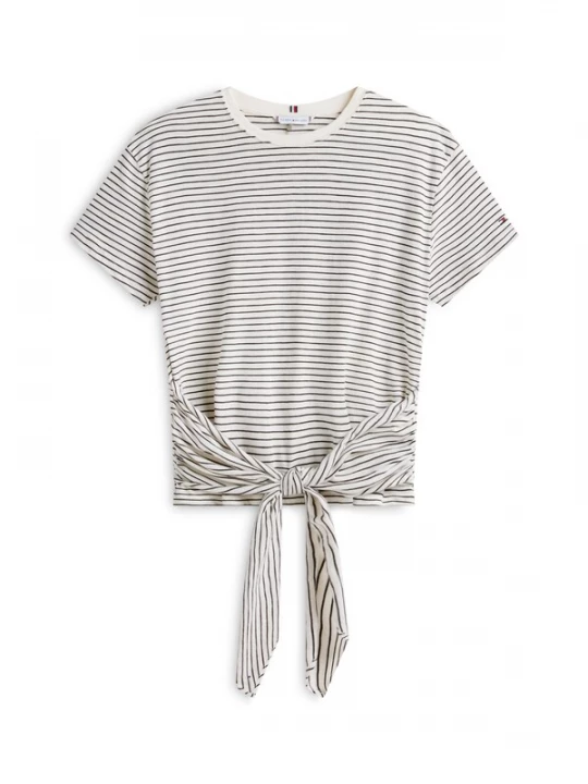 Foto van product TOMMY HILFIGER Shirt zwart / natuurwit