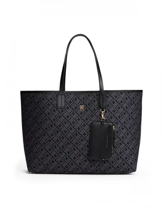 Foto van product TOMMY HILFIGER Shopper basaltgrijs / zwart