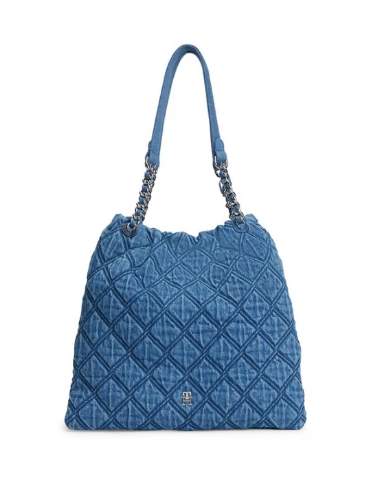 Foto van product TOMMY HILFIGER Shopper blauw denim