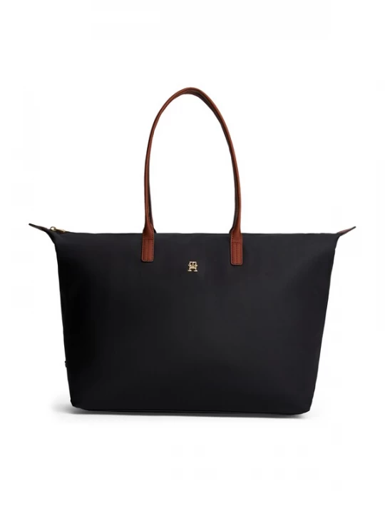 Foto van product TOMMY HILFIGER Shopper 'Popette' cognac / zwart