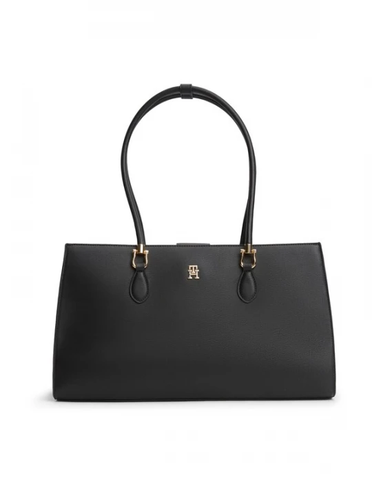 Foto van product TOMMY HILFIGER Shopper 'Shoulder' zwart