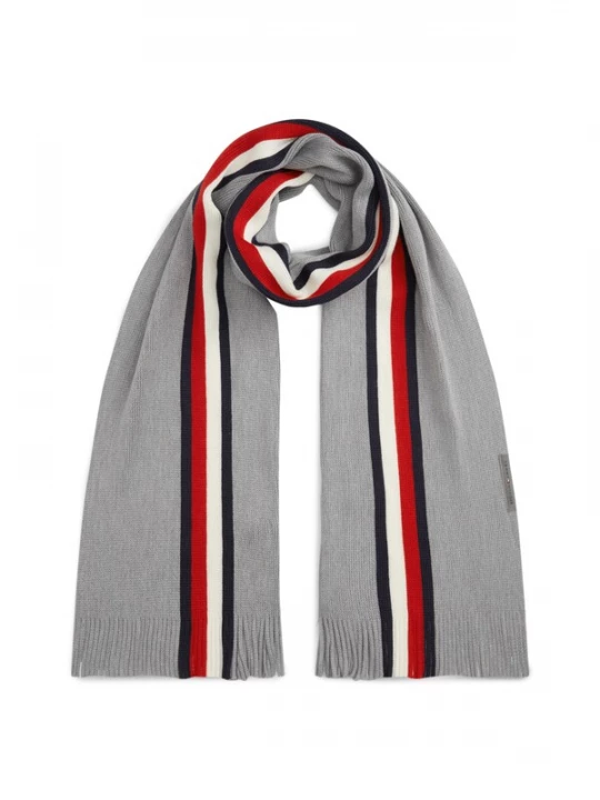 Foto van product TOMMY HILFIGER Sjaal 'RASHELLE' marine / grijs / rood / wit
