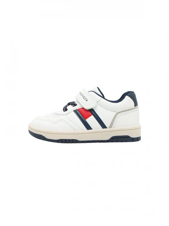 Foto van product TOMMY HILFIGER Sneakers 'GLOVER' navy / rood / wit