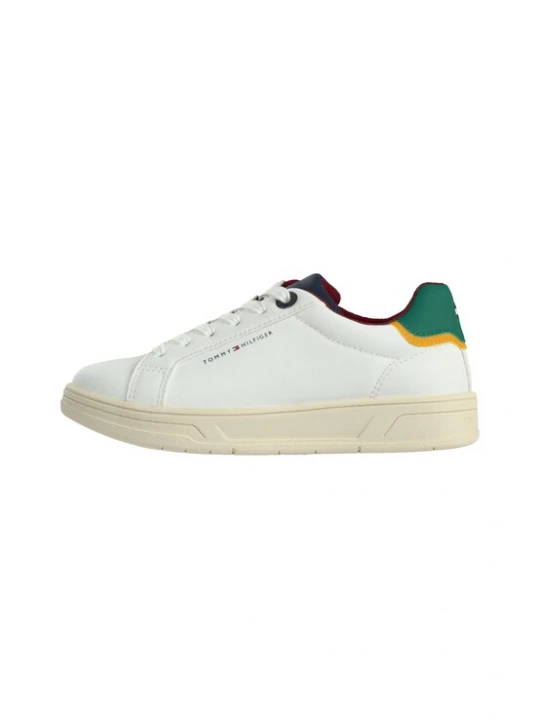 Foto van product TOMMY HILFIGER Sneakers 'HAMPTON' navy / rood / wit