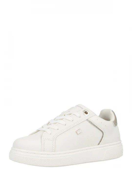 Foto van product TOMMY HILFIGER Sneakers 'KRYSTAL' zilver / wit