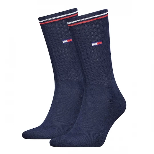 Foto van product TOMMY HILFIGER Sokken blauw / bloedrood / wit