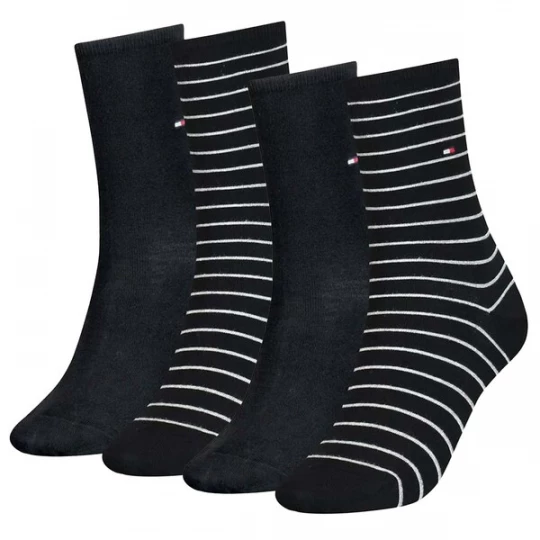 Foto van product TOMMY HILFIGER Sokken zwart / wit