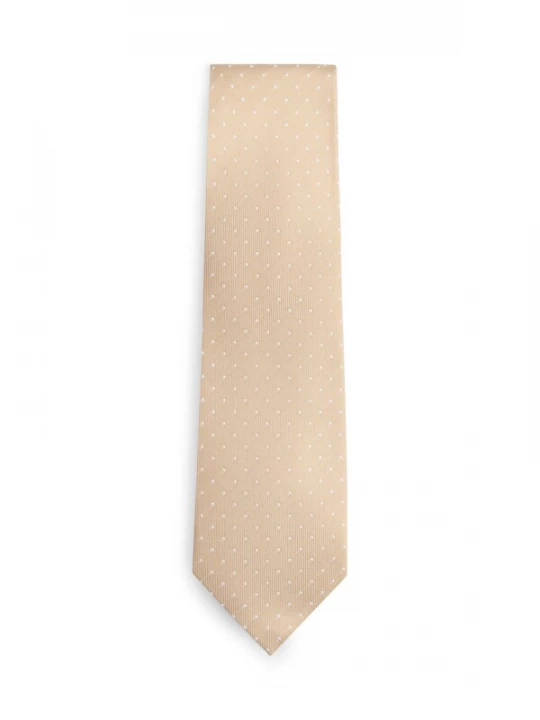 Foto van product TOMMY HILFIGER Stropdas sand / wit