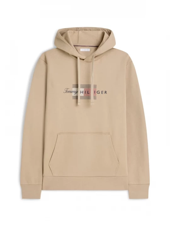 Foto van product TOMMY HILFIGER Sweatshirt beige / rood / zwart