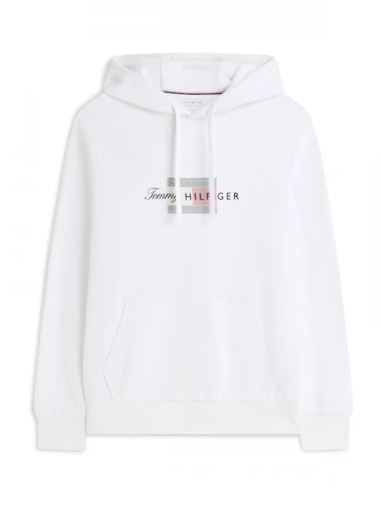 Foto van product TOMMY HILFIGER Sweatshirt bourgogne / zwart / wit