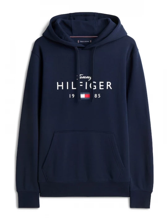 Foto van product TOMMY HILFIGER Sweatshirt 'BRAND LOVE' navy / rood / wit