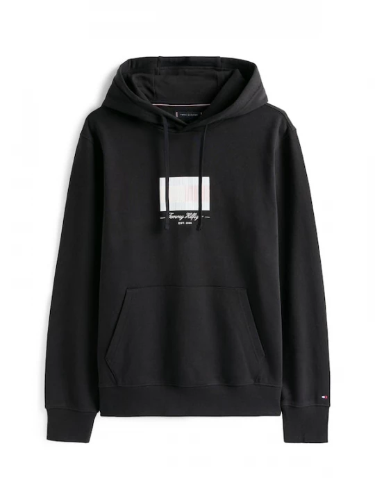 Foto van product TOMMY HILFIGER Sweatshirt 'ITHACA' zwart / wit