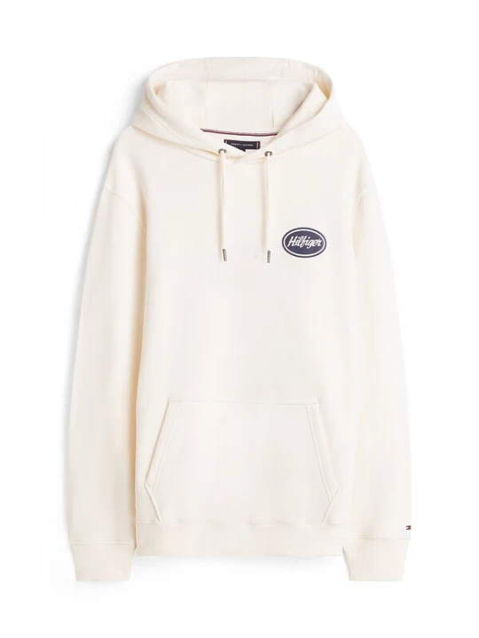 Foto van product TOMMY HILFIGER Sweatshirt lichtbeige / marine / rood / wit