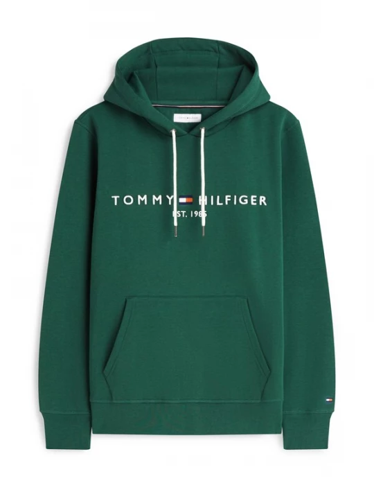 Foto van product TOMMY HILFIGER Sweatshirt 'Logo Embroidery Flex Drawstring' navy / spar / rood / wit