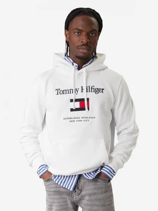 Foto van product TOMMY HILFIGER Sweatshirt 'MW0MW42735' wit
