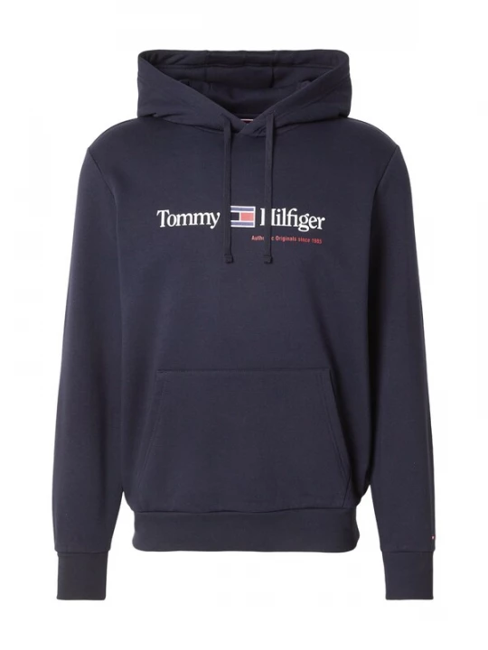 Foto van product TOMMY HILFIGER Sweatshirt navy / enziaan / knalrood / wit