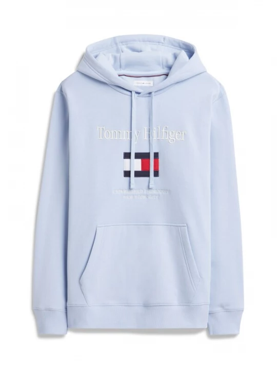 Foto van product TOMMY HILFIGER Sweatshirt navy / lichtblauw / knalrood / wit