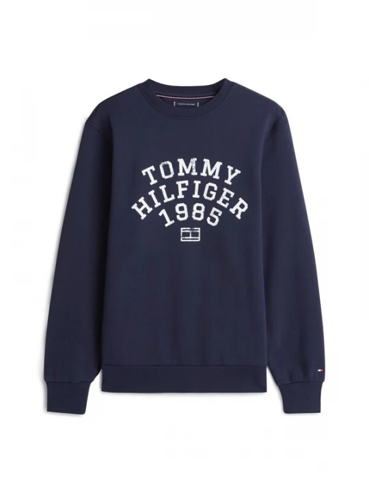 Foto van product TOMMY HILFIGER Sweatshirt navy / wit