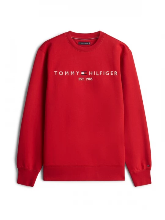 Foto van product TOMMY HILFIGER Sweatshirt rood / wit