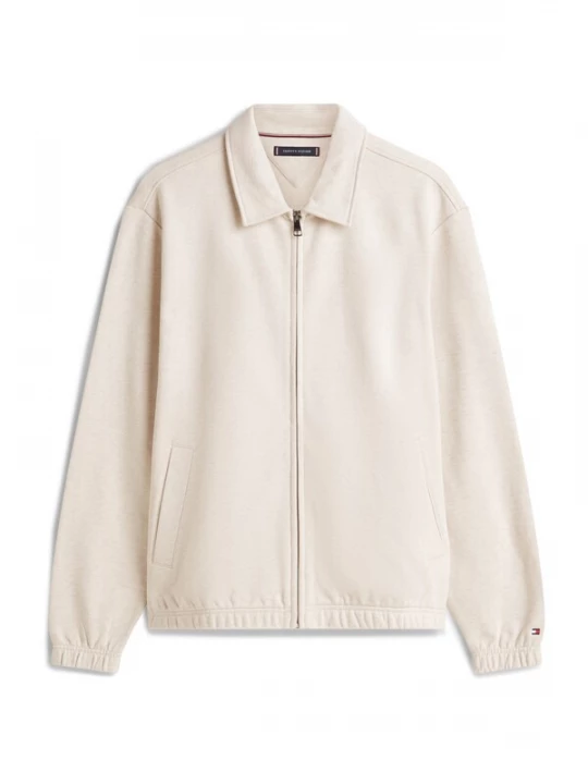 Foto van product TOMMY HILFIGER Sweatvest 'ESSENTIAL' lichtbeige