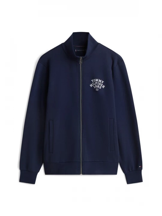 Foto van product TOMMY HILFIGER Sweatvest navy / wit