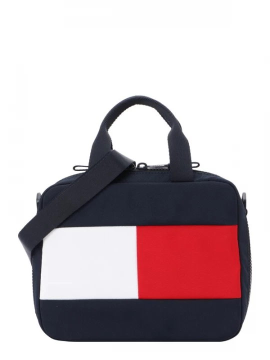 Foto van product TOMMY HILFIGER Tas 'Essential' marine / rood / wit